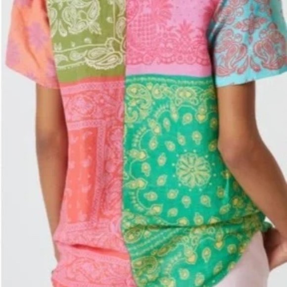 FARM Rio x Anthropologie Printed Surf Shirt - Picture 4 of 9